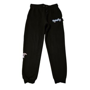 Hoodrich Sweatpants Youth XL 13-15 Black Graphic Joggers Streetwear